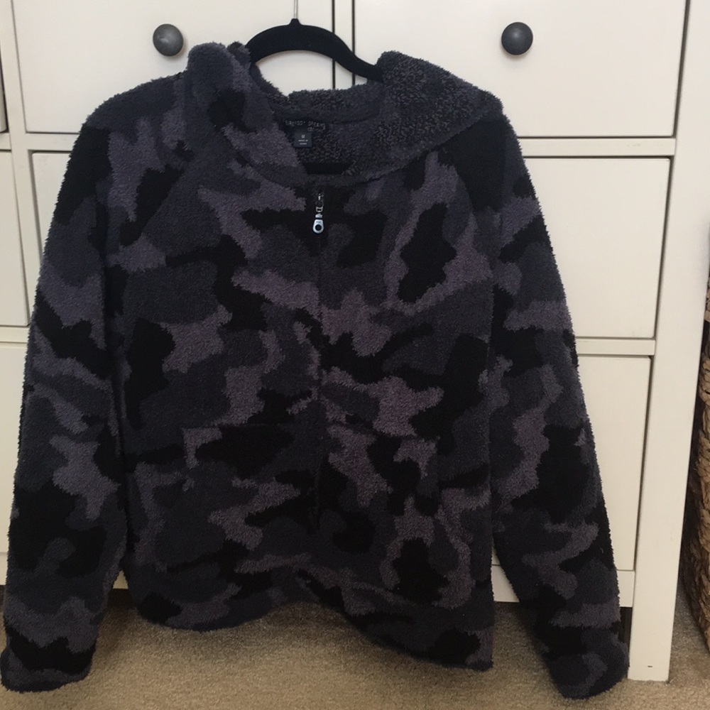 Barefoot Dreams Cozy Chic Camo Hoodie